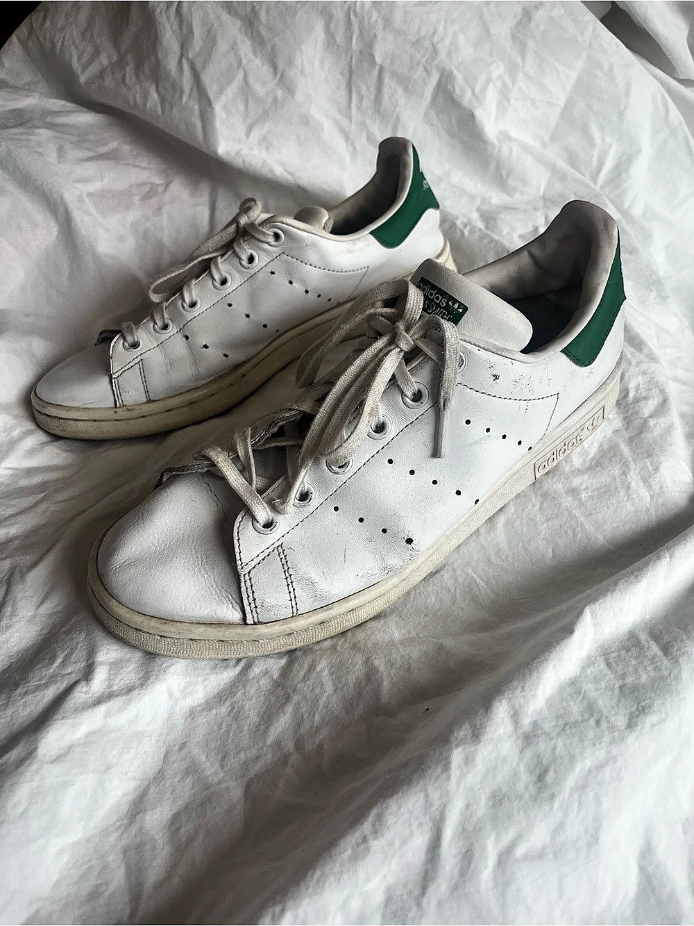 adidas Stan Smith Sneakers White & Green US 7